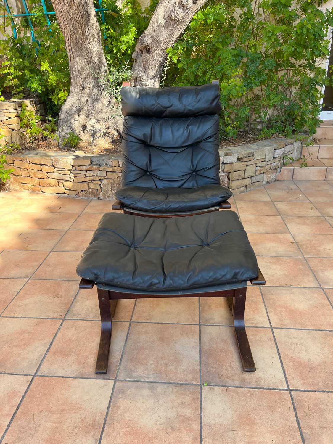 SIESTA lounge chair and ottoman by Ingmar RELLING 1965