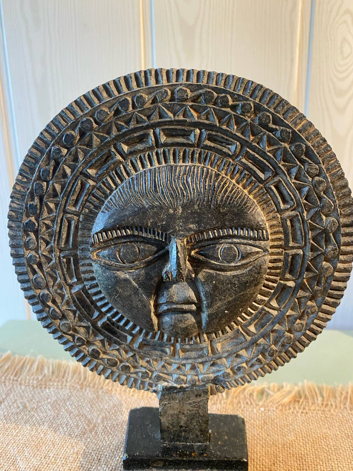 Sculpture soleil inca