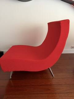 Sofa armchair lover line roset by pascal mougues