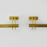 Pair of vintage sconces LG Paris, years 70