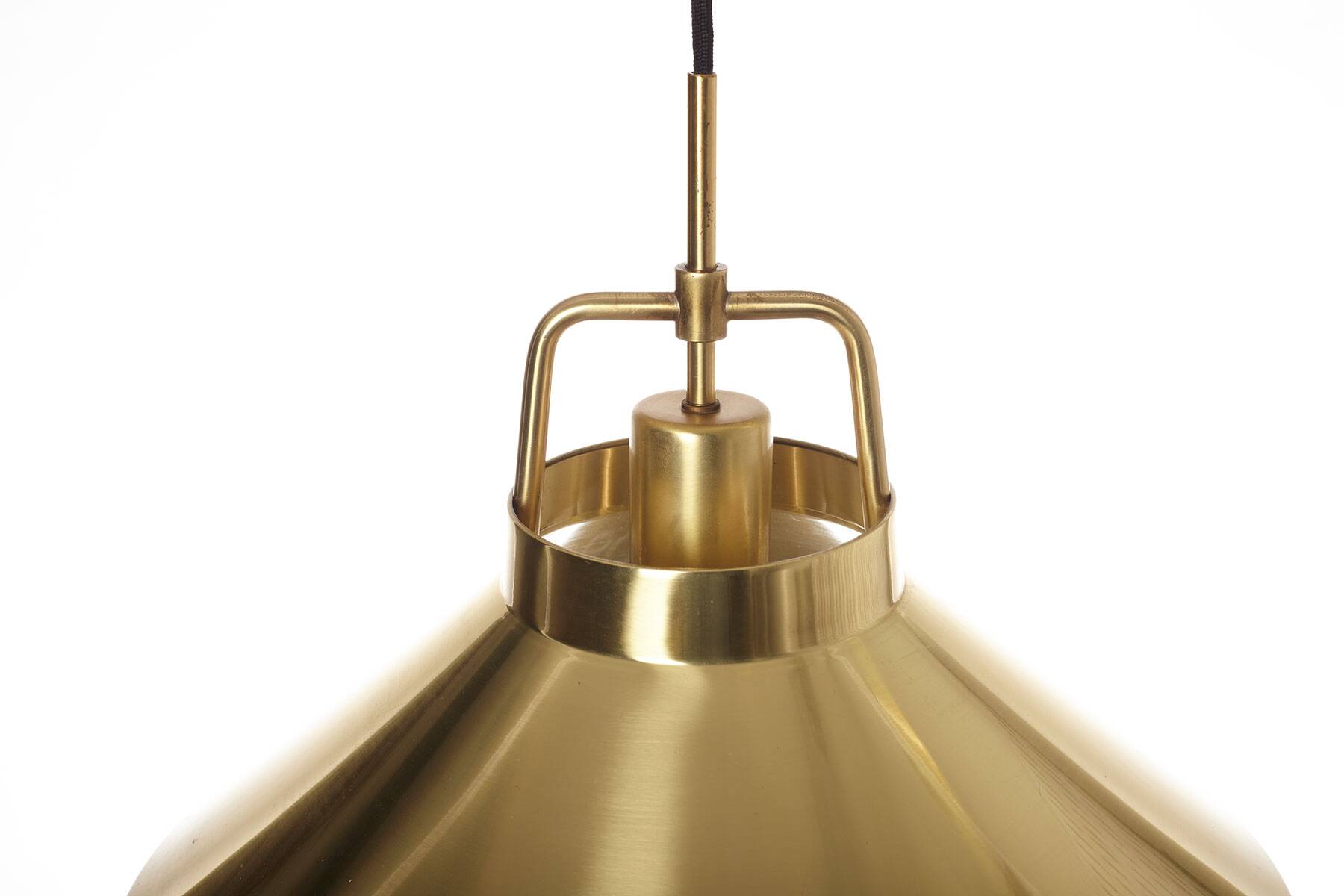 Brass Pendant Light by Fog & Mørup, Denmark 1970’s