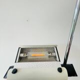 Oluce 626/L floorlamp Joe Colombo Design. Vintage Italian design. White Oluce lamp by Joe Colombo
