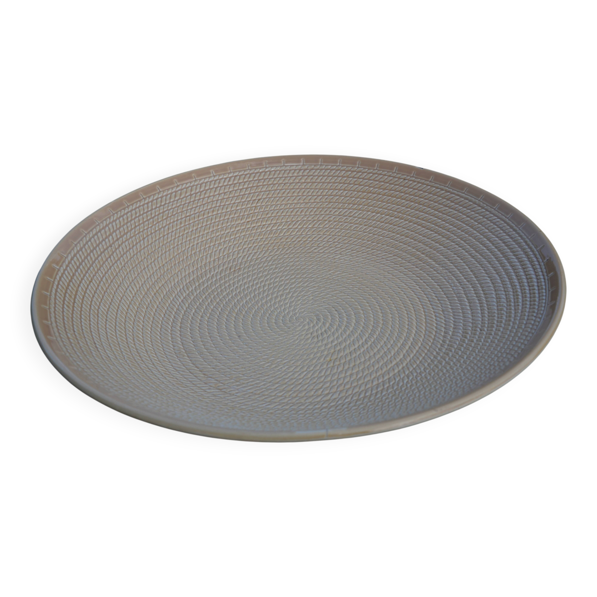 Plat, coupe Keralux Boch "Cordaline" 1956