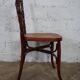 Chaise bistrot ancienne en bois tourné début 20ème
