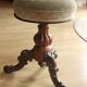 1920s - Antique piano stool - rotatable