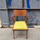 Fauteuil vintage pieds compas