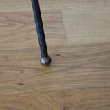 50s tripod floor lamp with shelf