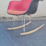 Rocking chair RAR fiberglass by Charles & Eames 1970