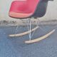 Rocking chair RAR fiberglass by Charles & Eames 1970