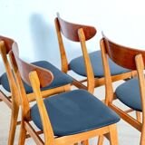 Six Farstrup model 210 dining chair (2 sets available)