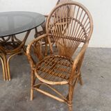 Salon en rotin