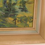 Paysage aux bouleaux par Thorp