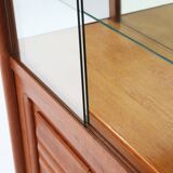 Art Deco Vitrine Cabinet Attributed to Gaston Poisson, France 1940s