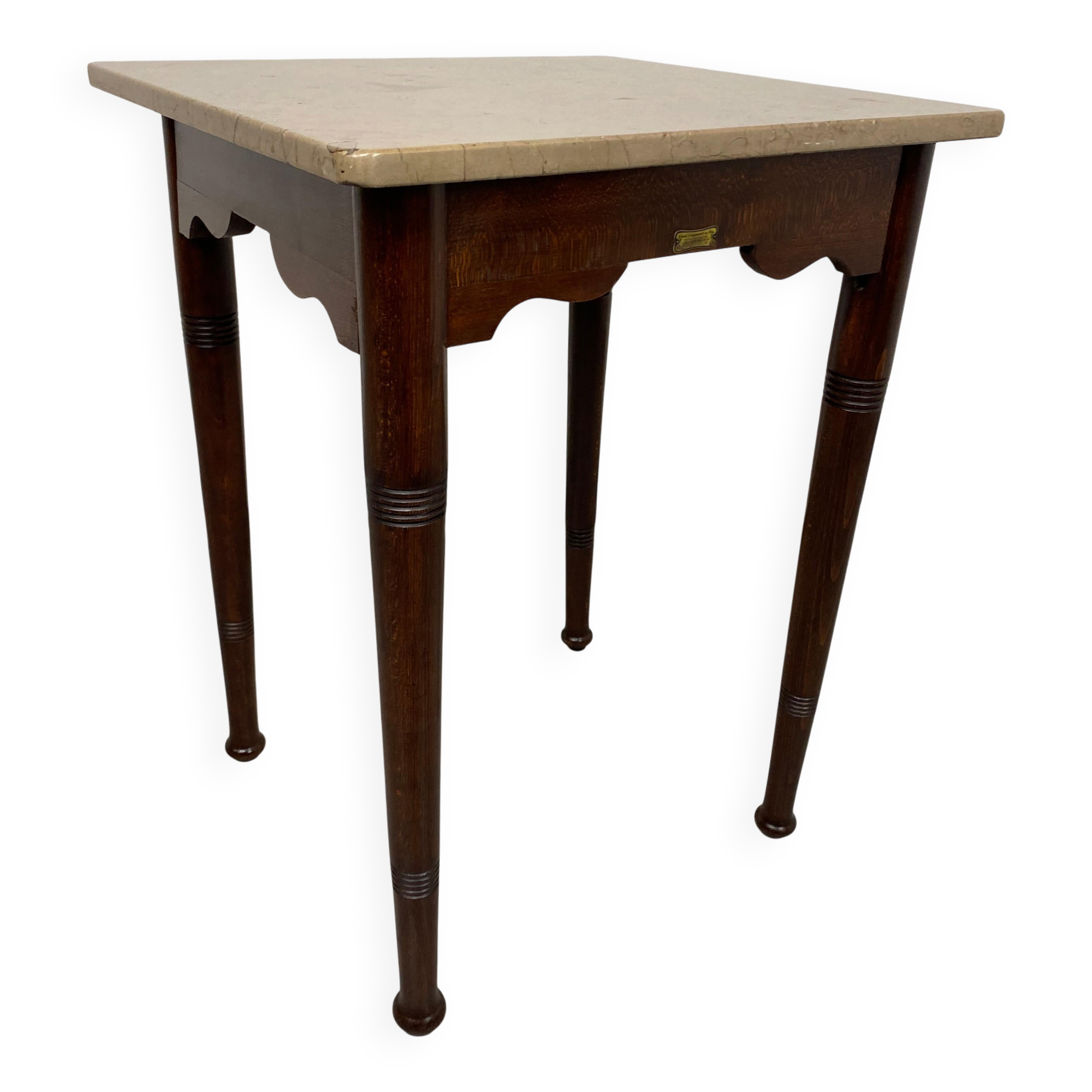 Marble coffee table Secession by Thonet