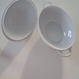 Soup tureen + Haviland plate