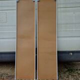 2 portes miroirs