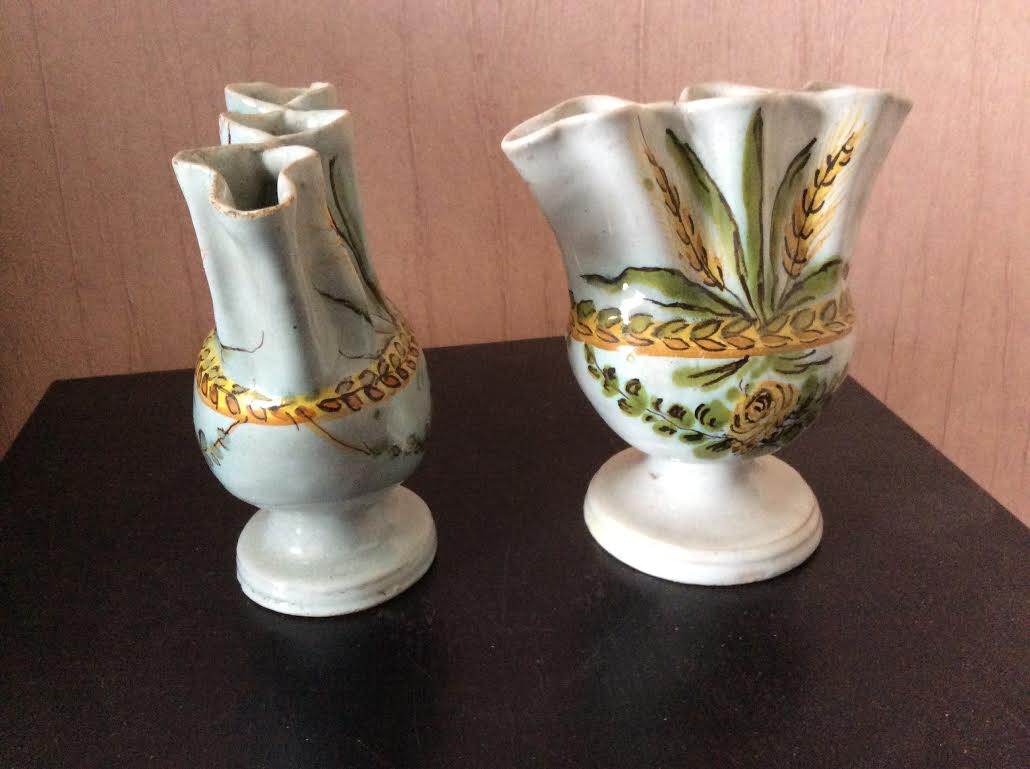 Porcelain flower spades