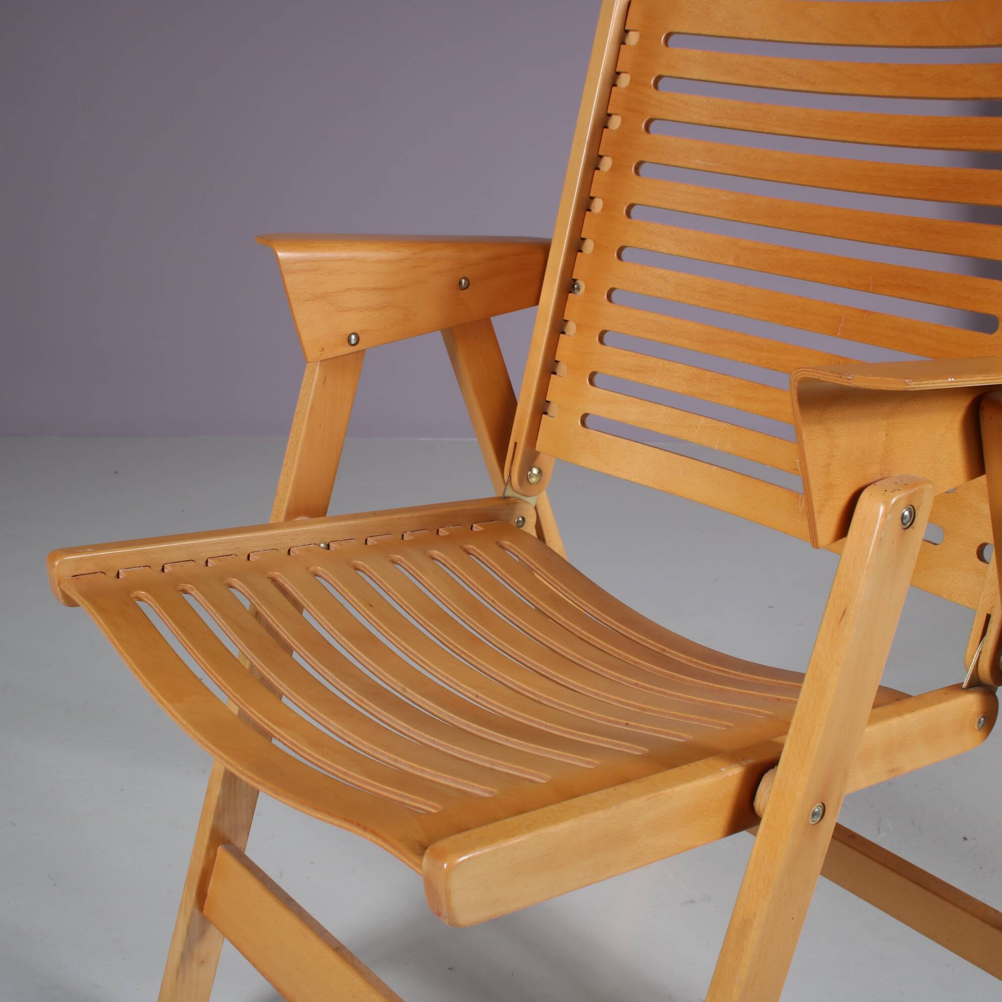 1950s “Rex” Folding Chair by Niko Kralj for Stol Kamnik, Slovenia