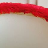 Pelfran France red pouf