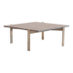 Square Coffee Table with Slate Top Designed by Rob Parry
