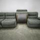 1970s Czechoslovak Space Age Four-Piece Sculptural Modular Sofa