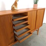 Teak Deens design sideboard Axel Christensen Denmark