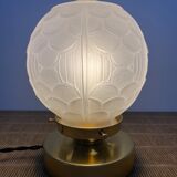 Art Deco globe lamp