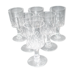 Série de 6 verres à