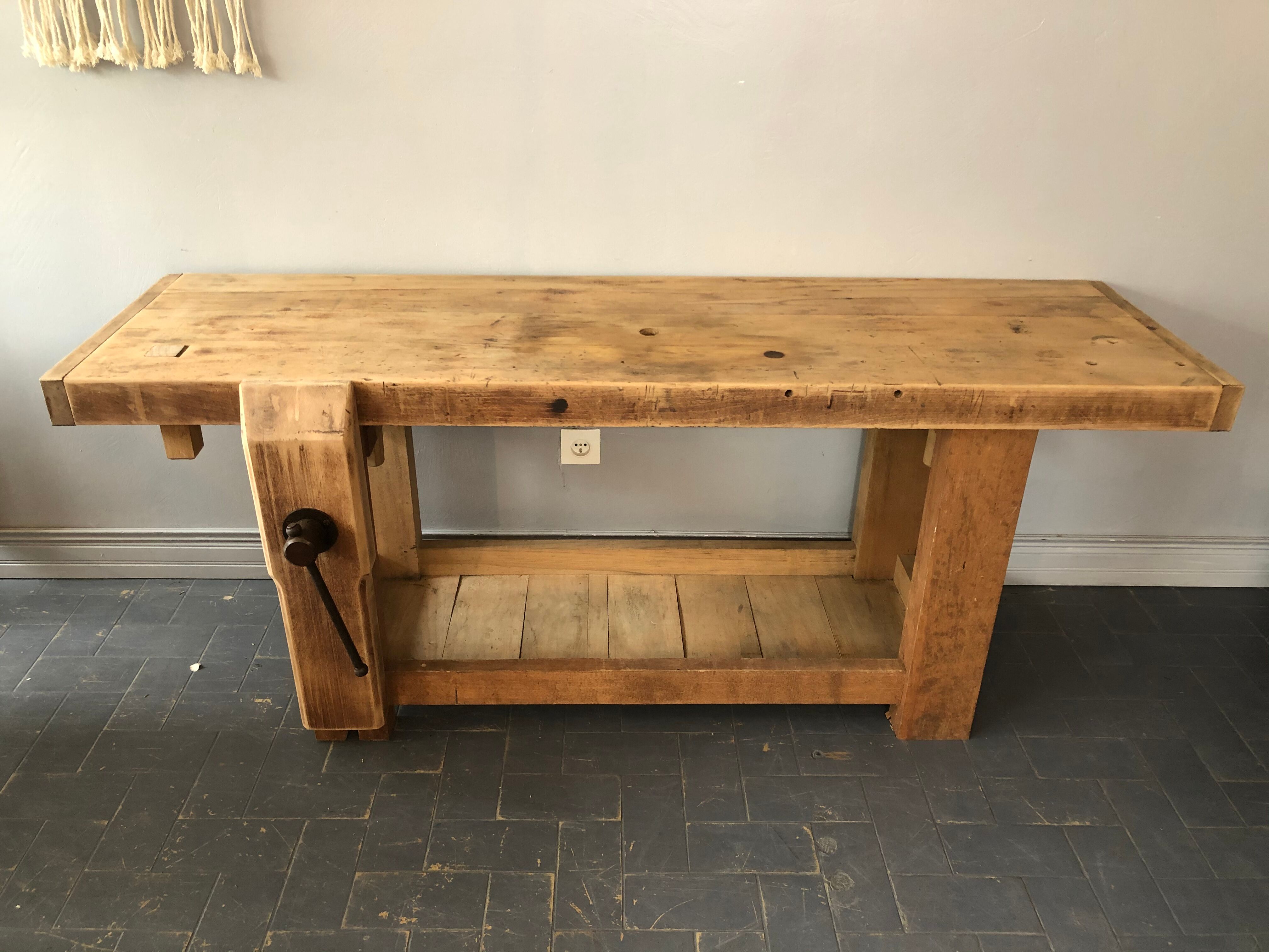 Ancient solid oak work