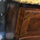 Louis XV marquetry commode, curved.