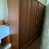 Large teak wardrobe 60s