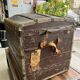 Wooden trunk "Au bon Marché Paris"