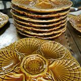 12 ancient shell plates in sarreguemines