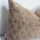 Vintage Moroccan kilim, Berber bujaad pillow, decorative pillow, Berber cushion.