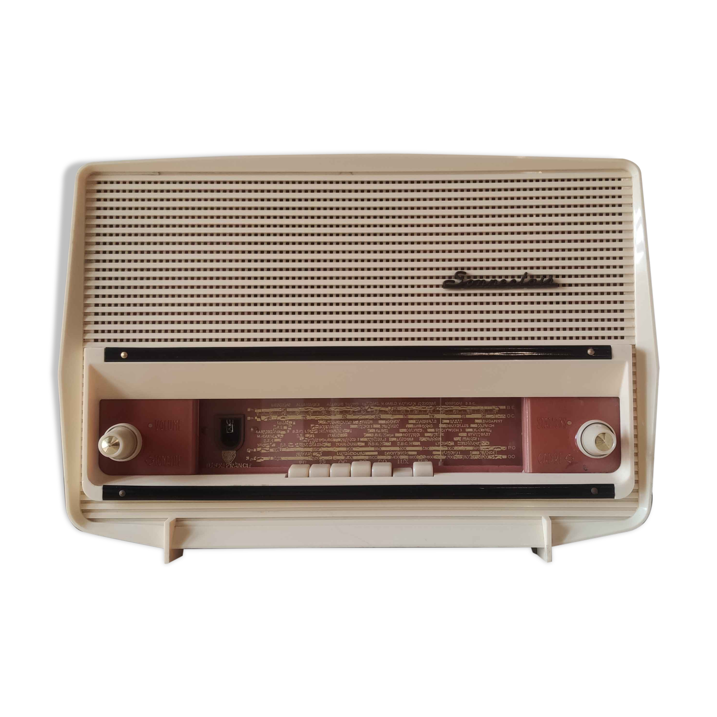 Sonneclair radio station – model "Ile de France" (1959) – Bluetooth compatible