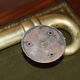 Pair of very large antique Victorian brass door handles.