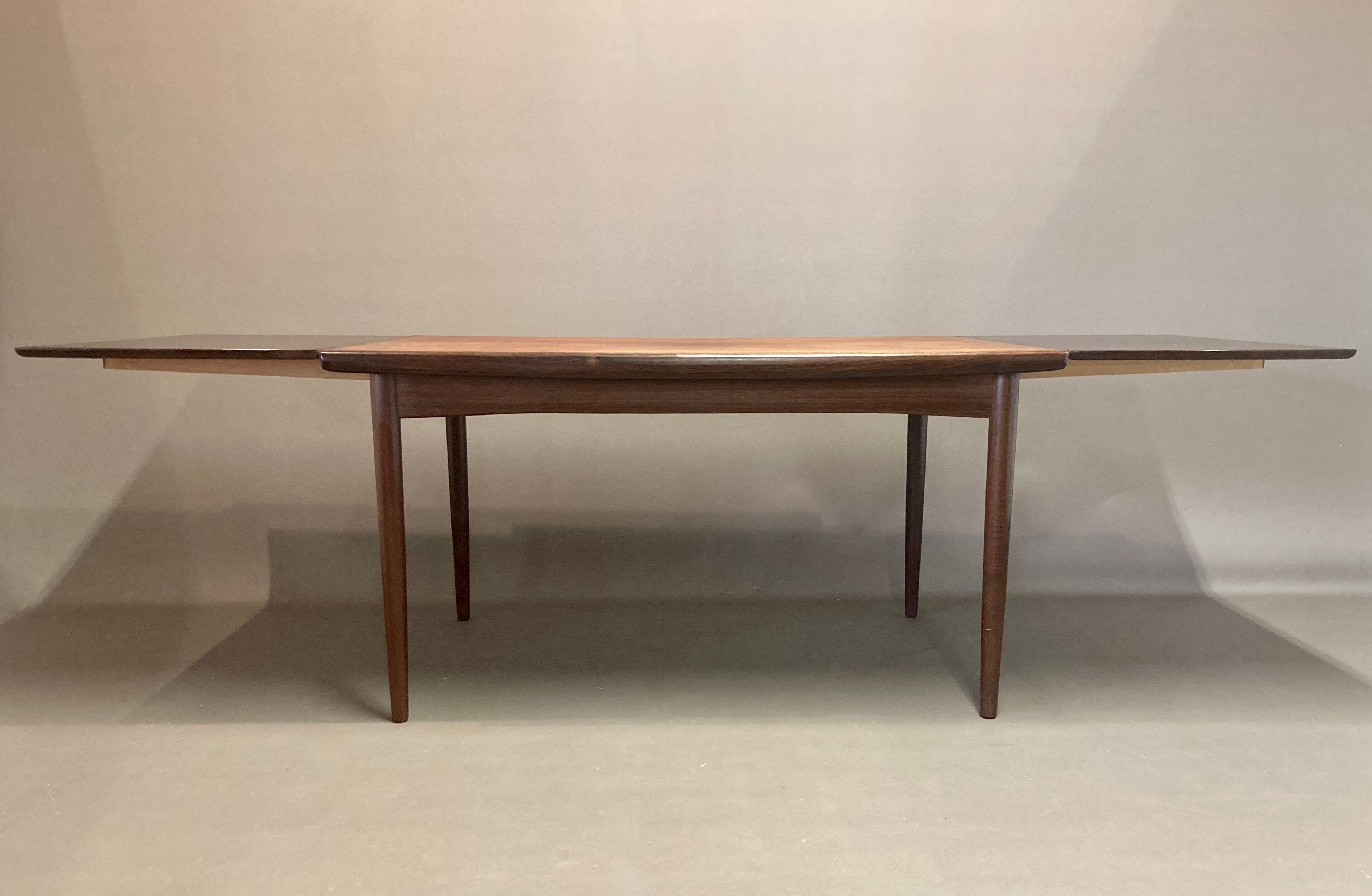 High table with rosewood extensions 1950