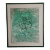 CHAVIGNOT Pierre (1958) - Mixed media on canvas - 81*65 cms