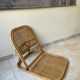 Rattan floor chair - deckchair