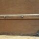 Antique curved transport trunk circa 1900 B.Vinay