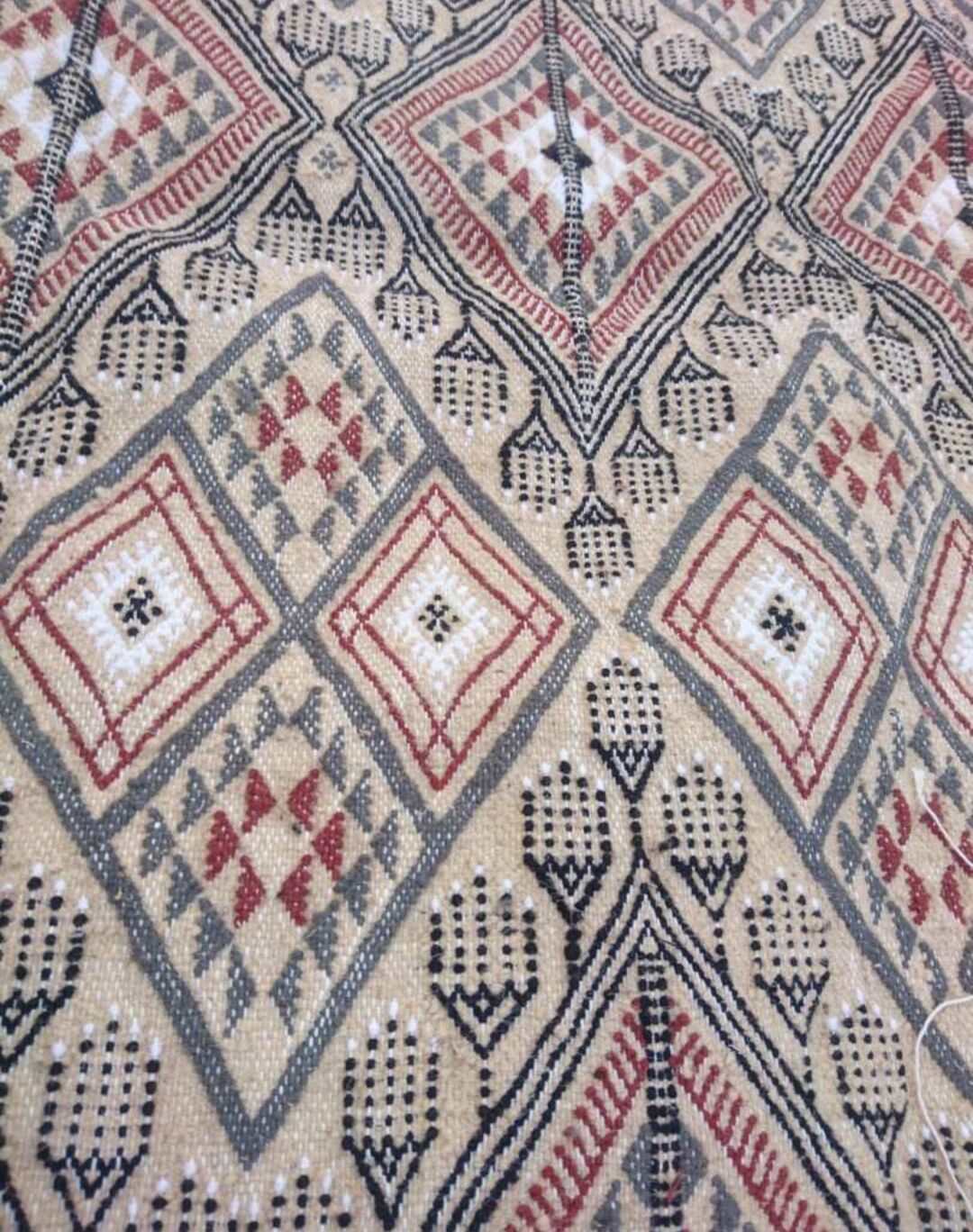 Kilim multicolor done hand woollen carpet 220x300cm