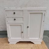Small white Mado buffet, chippy paint