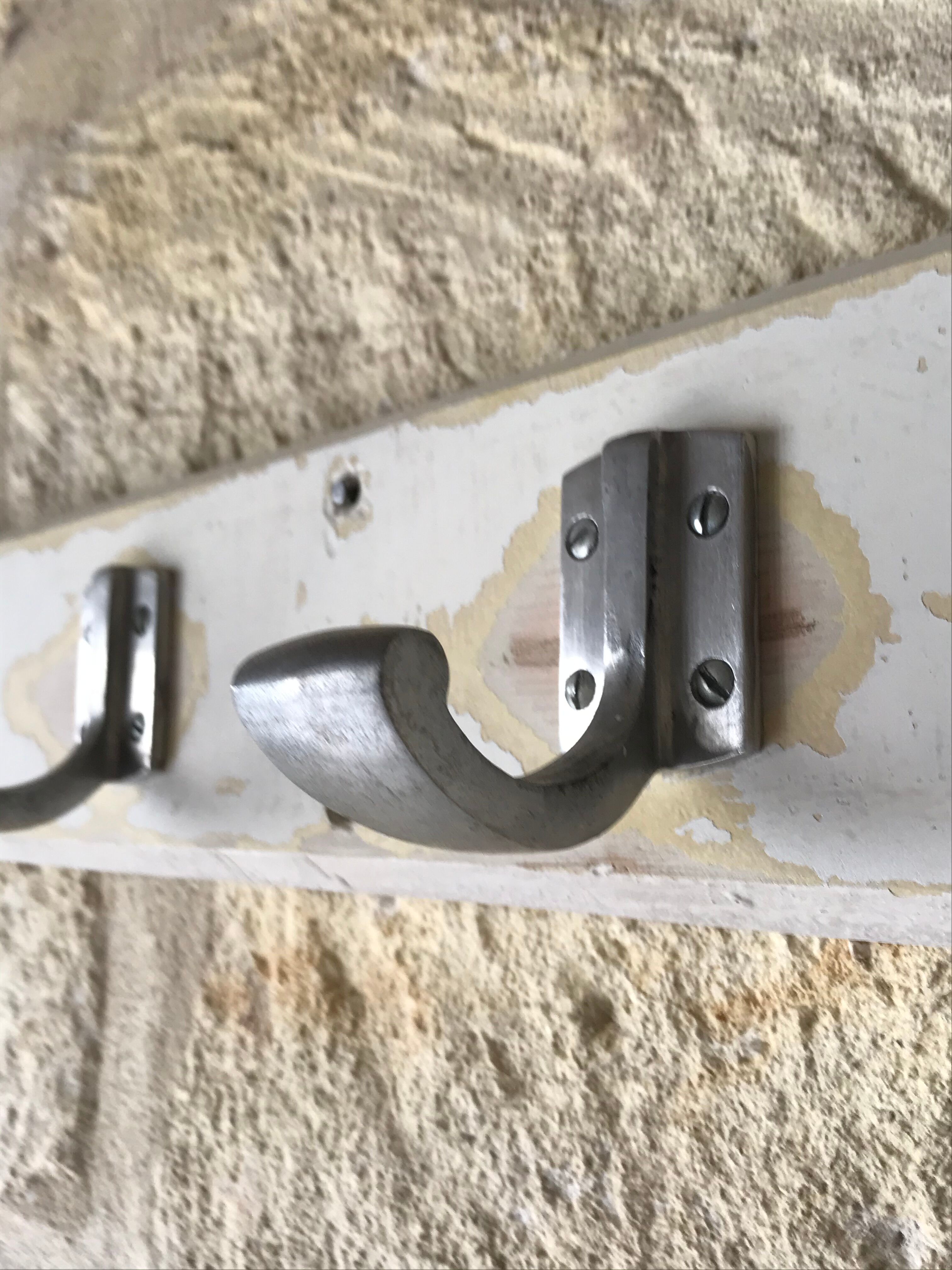 Vintage wall coat rack 50s