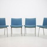 1960s Hans J. Wegner Airport Lounge Chairs for A.P. Stolen, Set of 4