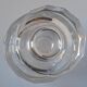Cut crystal carafe Czechoslovakia