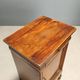 Antique Louis-Philippe bedside tables in walnut and fir, Italy, 19th century.