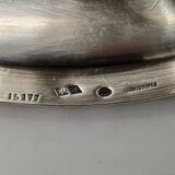 Old Christofle hollow dish in silver metal early 20th century