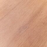 Large oak table by Guillerme & Chambron