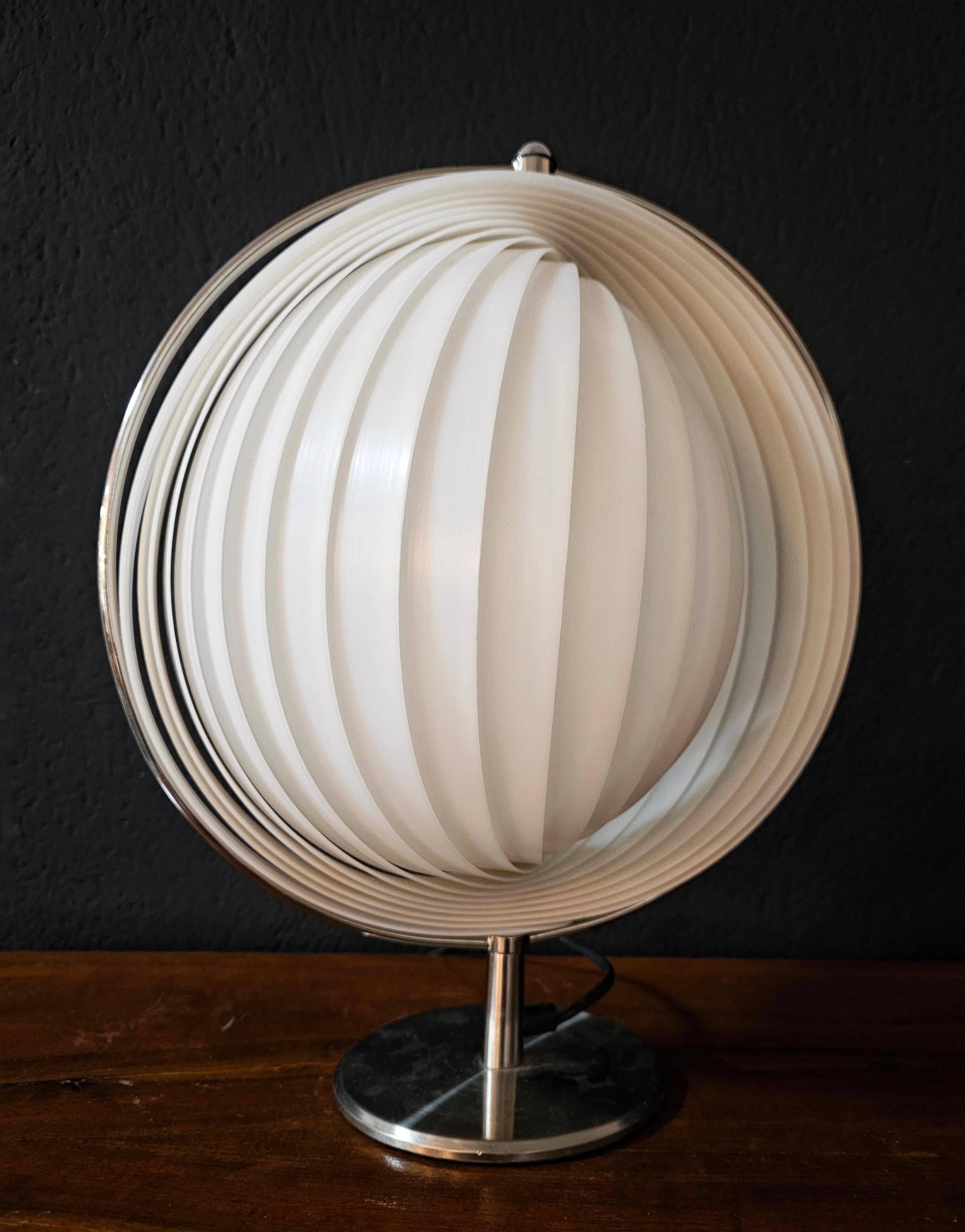 Vintage Moon Lamp Kare Design style Verner Panton 1980s