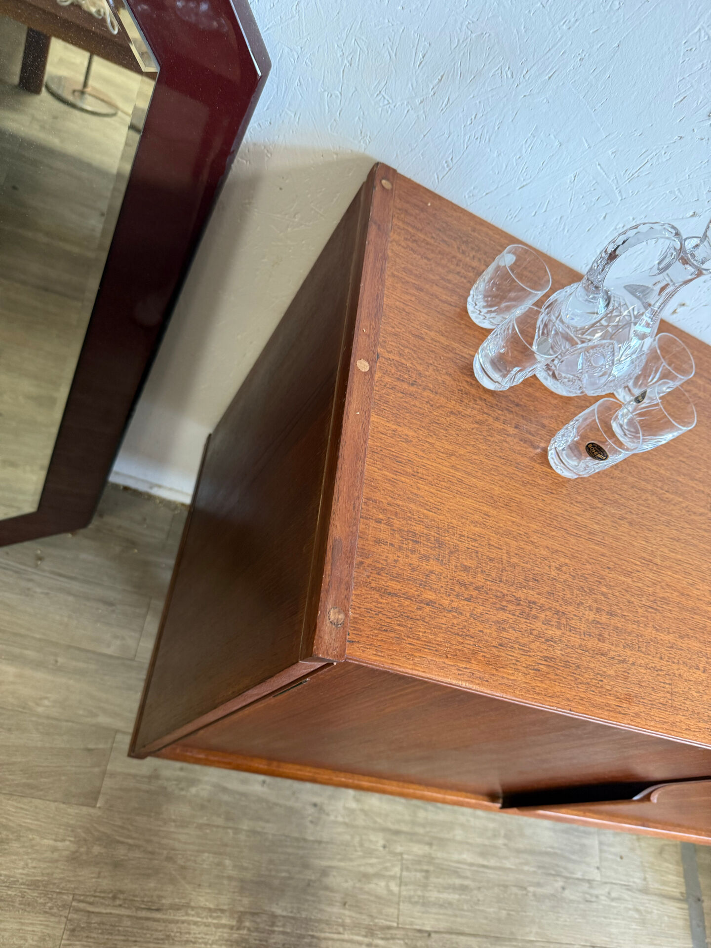 Scandinavian teak sideboard from the 1970s.